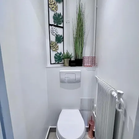 18 - 6p - 2br - Cosy Moderne Equipe Appartement